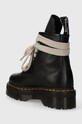 Shoes Dr. Martens leather biker boots x Rick Owens DW02B3802 black