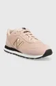 Δερμάτινα αθλητικά παπούτσια New Balance WL515LP3 ροζ