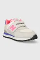 New Balance sneakersy dziecięce szary