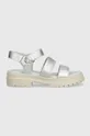 silver Timberland leather sandals London Vibe 3 B Women’s