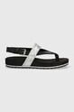 Timberland sandały skórzane Malibu Waves pozostałe srebrny A2PV5