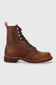 Kožené kotníkové boty Red Wing nezateplené hnědá 099PF