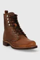 Red Wing leather ankle boots brown