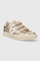 Veja sneakersy skórzane Recife Logo RC0502418 złoty SS25