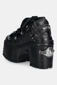 Obuwie New Rock botki skórzane CRUST NEGRO M.TM106.C2 czarny
