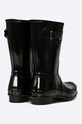 Hunter - Cizme negru WFS1000RGLBLACK