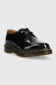 Dr. Martens półbuty Black Patent Lamper czarny