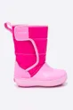 розовый Crocs - Детские сапоги Lodge Point Для девочек