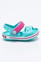 Crocs - Sandały dziecięce niebieski 12856.PoolCandyPink
