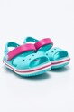 Crocs - Sandały dziecięce 12856.PoolCandyPink niebieski AA00