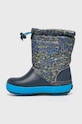 DÍVKA Zimní boty Crocs Crocband Lodge 204829 204829.LODGE.POINT.GRAP námořnická modř