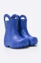 Crocs - Дитячі гумові чоботи темно-синій