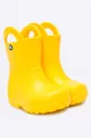 Crocs - Dječje gumene čizme Handle Rain zlatna