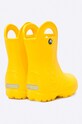 Crocs - Дитячі гумові чоботи Handle Rain жовтий 12803.YELLOW