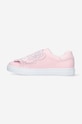 Chłopiec Kenzo Kids sneakersy skórzane dziecięce K59039 K59039 różowy