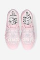 Kenzo Kids sneakersy skórzane dziecięce K59039 K59039 różowy