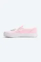 Παιδικά πάνινα παπούτσια Vans Sequin Patch Classic Slip-On ροζ