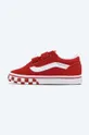 Παιδικά πάνινα παπούτσια Vans Old Skool V κόκκινο