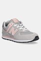New Balance sneakersy GC574EVK tekstylny szary GC574EVK