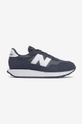 тъмносин Детски маратонки New Balance GS237NV1 Жіночий