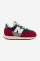 New Balance sneakers pentru copii IH237ED piele întoarsă multicolor IH237ED