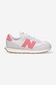 New Balance sneakers PH237PK piele întoarsă gri PH237PK