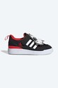 Dětské sneakers boty adidas Originals Forum x Disney imitace kůže černá S29236