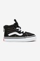 Vans tenisówki dziecięce VN000XG5 TD SK8-Hi Zip tekstylny czarny VN000XG5