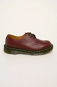 burgundské Dr Martens - Poltopánky Eyelet Pánsky