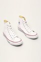 Converse teniși de piele C132169 alb AA00