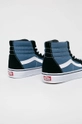 Vans - Πάνινα παπούτσια Sk8-Hi  Πάνω μέρος: Υφαντικό υλικό, Φυσικό δέρμα Εσωτερικό: Συνθετικό ύφασμα, Υφαντικό υλικό Σόλα: Συνθετικό ύφασμα