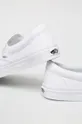 Vans - Πάνινα παπούτσια Classic Slip on λευκό