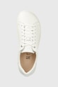 Birkenstock sneakersy skórzane Bend Low biały 1017723