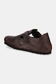 Shoes Birkenstock nubuck half-shoes London Corduroy 166531.HAB brown