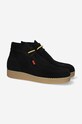 Semišové kotníkové boty Levi's Footwear&Accessories D7352.0003 RVN 75 D7352.0003 černá