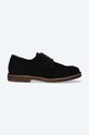 Astorflex suede shoes CARLFLEX suede black CARLFLEX.001