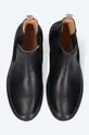 black Astorflex leather chelsea boots WILFLEX 710