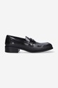 MISBHV leather loafers The Brutalist casual black 3021BM203