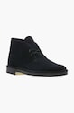 Clarks Originals pantofi de piele întoarsă Desert Boot negru 26155480