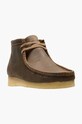 Clarks Originals półbuty skórzane Wallabee Boot brązowy 26155513