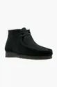 black Clarks suede shoes Wallabee Boot