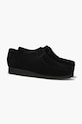 Clarks Originals mokasyny zamszowe Wallabee czarny 26155519