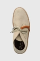 bež Gležnjače od brušene kože Clarks Desert Boot