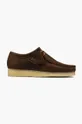 maro Clarks Originals mocasini de piele Wallabee De bărbați