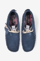 navy Clarks suede shoes Wallabee Boot