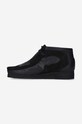 Shoes Clarks leather shoes Wallabee Boot Patch 26163921 black
