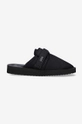 černá Pantofle Suicoke Rubber Sole ZAVO-VHL BLACK Pánský