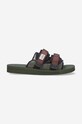 Suicoke sliders MOTO-MAB textile green MOTO.MAB