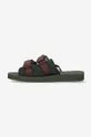 Suicoke sliders MOTO-MAB  Uppers: Textile material, Suede Inside: Synthetic material, Textile material Outsole: Synthetic material