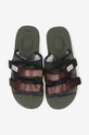 green Suicoke sliders MOTO-MAB